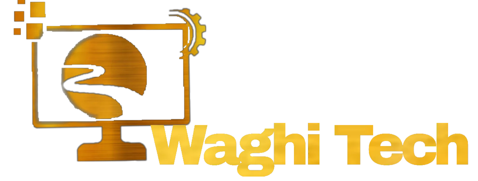 Waghi Tech Logo - Web and Software Solutions in PNG